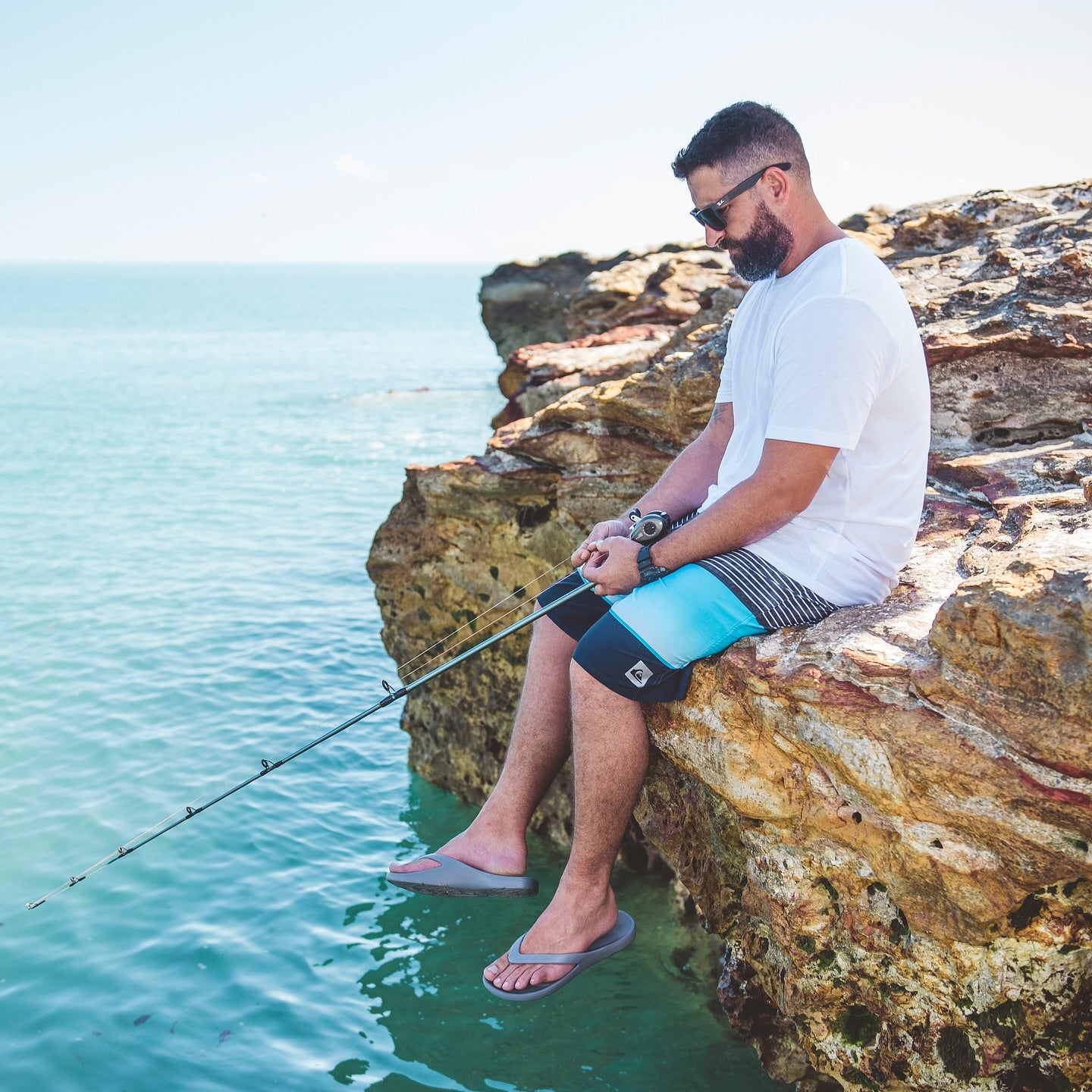 Fishing & Thongs - The Perfect Pair