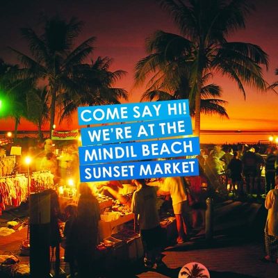 Find your perfect Slappas size at the Mindil Beach Sunset Market and slip into supportive thongs.