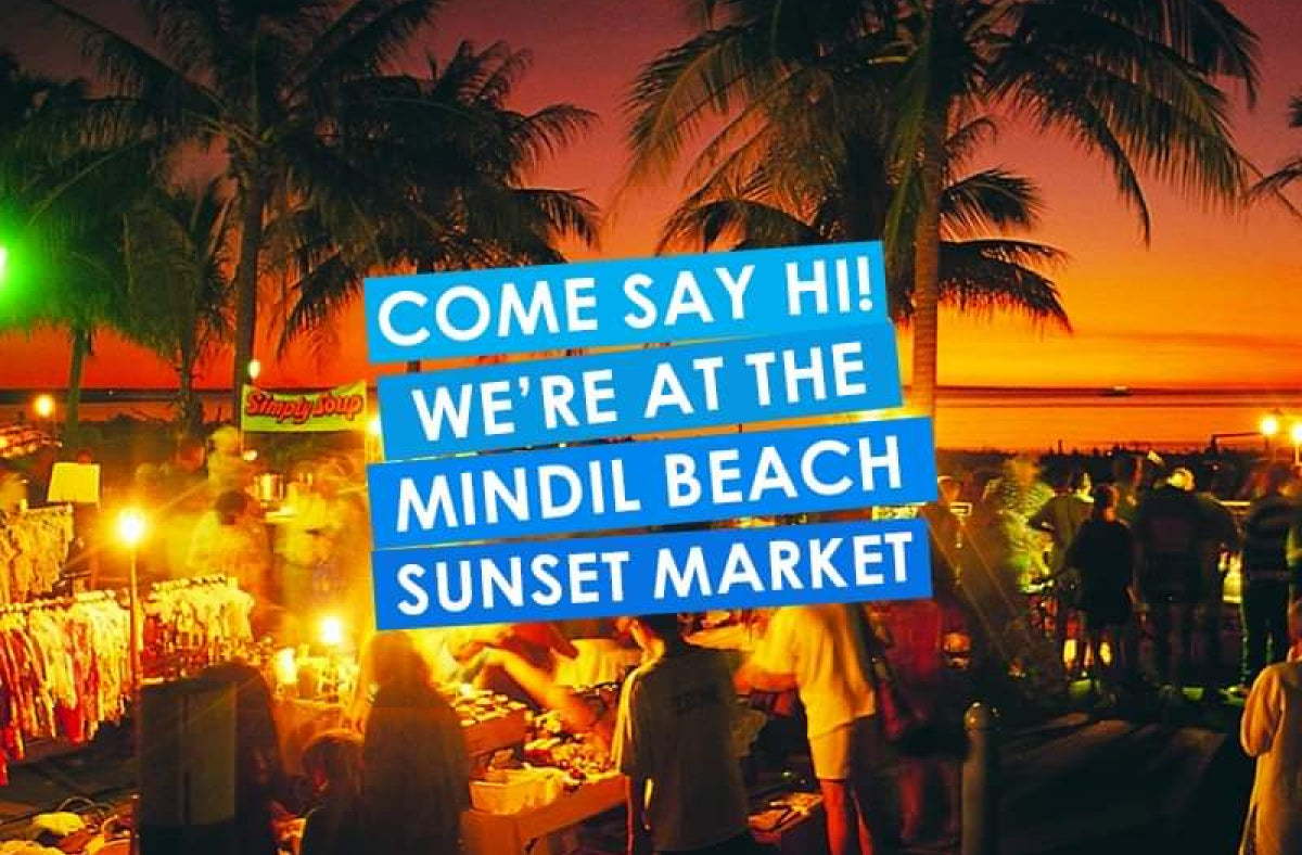 Find your perfect Slappas size at the Mindil Beach Sunset Market and slip into supportive thongs