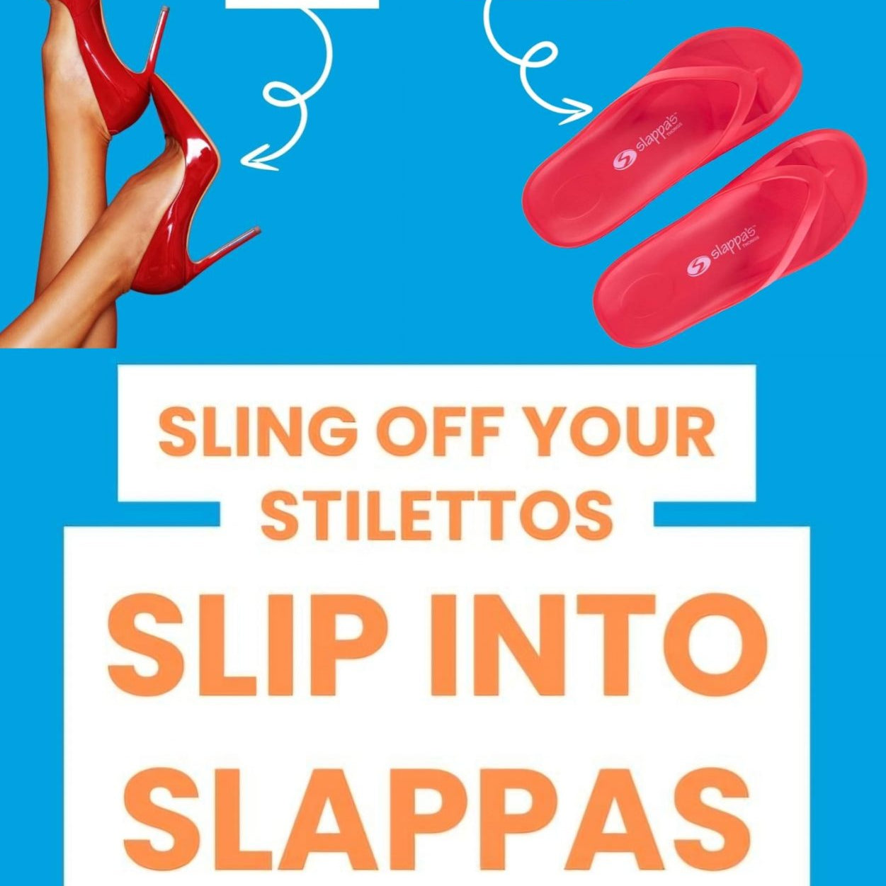 If you wear heels or stilettos, you need a pair of Slappas!