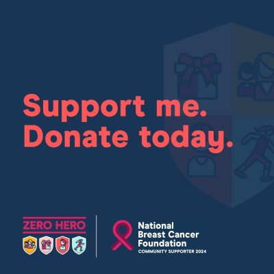 Breast cancer is a bitch, but the right support makes it a little easier. 