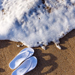 Slappas Arch Support Thongs - White