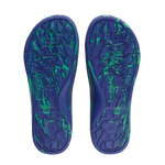 Slappas Arch Support Thongs - Blue Green