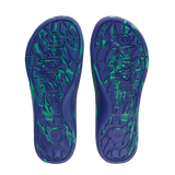 Slappas Arch Support Thongs - Blue Green