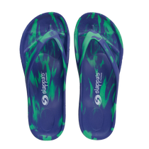 Slappas Arch Support Thongs - Blue Green