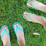 Slappas Arch Support Thongs - Green