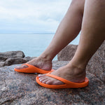 Slappas Arch Support Thongs - Orange
