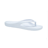 Arch Support Thongs - White Crystal