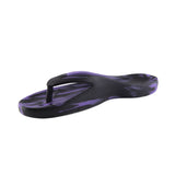 Arch Support Thongs - Black Purple