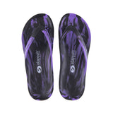 Arch Support Thongs - Black Purple