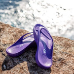 Slappas Arch Support Thongs - Purple