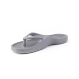 Arch Support Thongs - Silver Grey