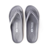 Arch Support Thongs - Silver Grey